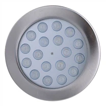 24w Fountain Lgiht Ip68 Farbige Dmx Überirdische Schwimmbadbeleuchtung Preisliste
