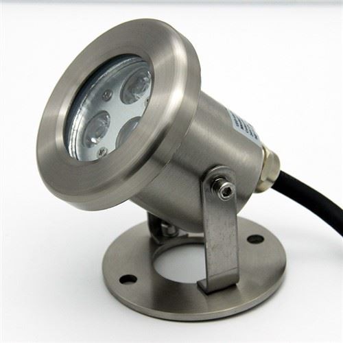 Kundenspezifische 3W 12 Volt Ip68 kleiner Wasserfallbrunnen führte Lunderwater Light